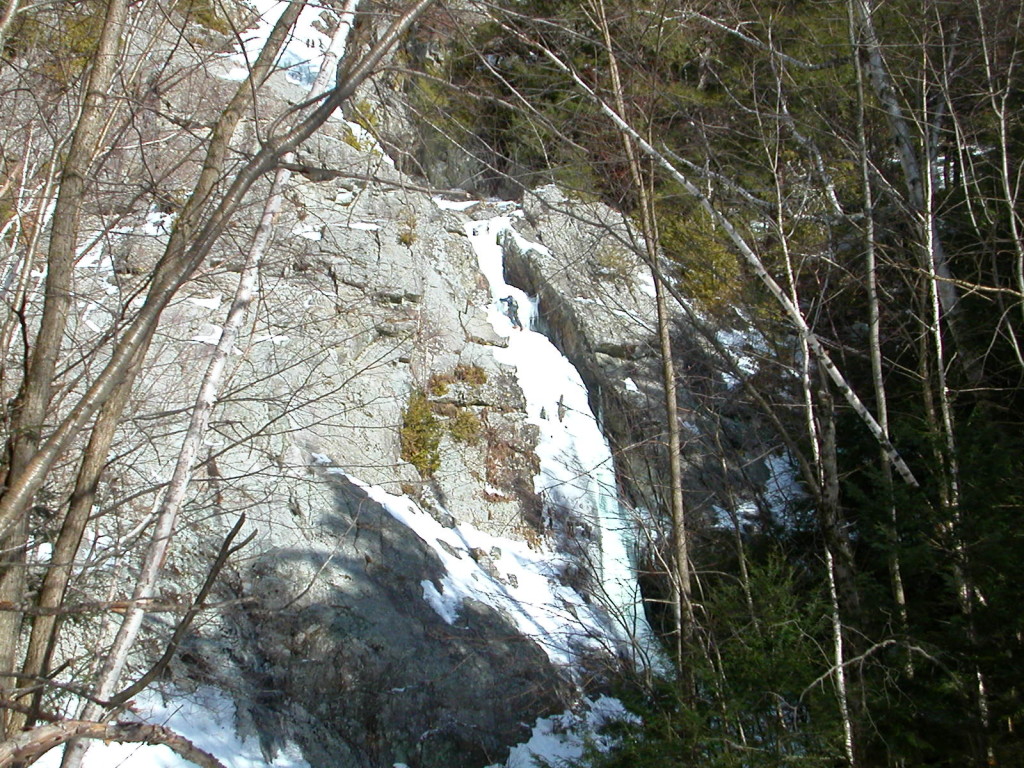 Ice Climbers on Roaring Brook Falls